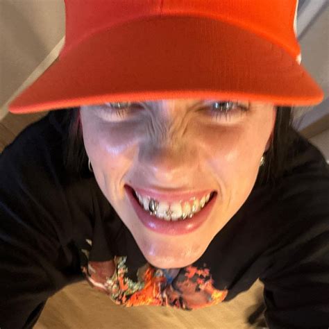 billie eilish brushing teeth.